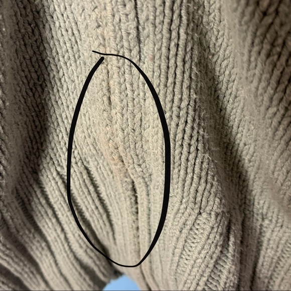 Nollie- Gray Knit Zip Sweater Long Sleeve Medium - Picture 8 of 11